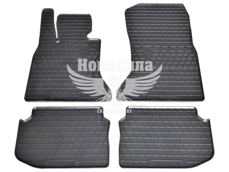 Автокилимки в салон BMW 5 (F10) з10-13р.в. (Stingray) (гумові) кт.-4шт.