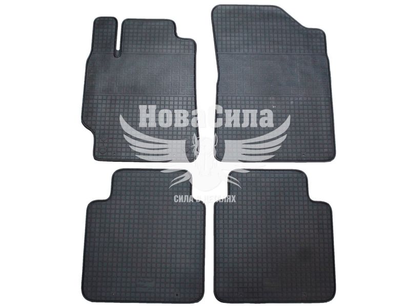 Автокилимки в салон Toyota Camry XV-40 з06-11р.в. (Polytep) (гумові) кт.-4шт. (Toyota Camry XV-50 з11р.в.)