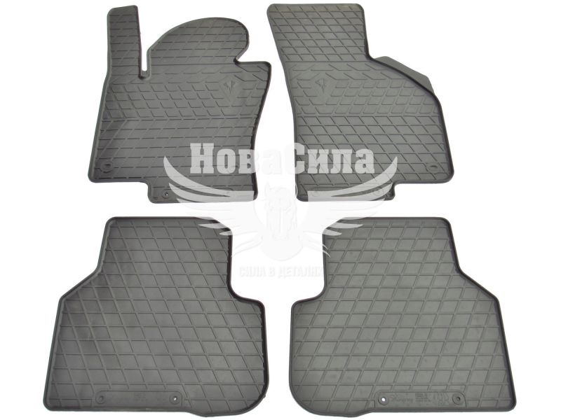 Автокилимки в салон VW Passat B6 з05-10р.в. (Stingray) (гумові) кт.-4шт. (VW Passat CC з08-17р.в.) (1024224)