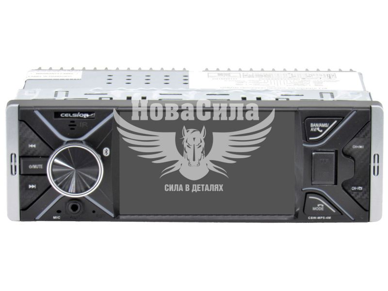 Автомагнітола 1-DIN (Celsior) USB+SD Card+AUX MP5-4M(з монітором) (CSW-MP5-4M)