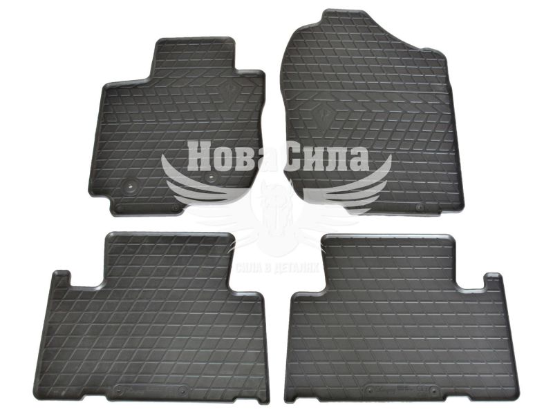 Автокилимки в салон Toyota Rav 4 з05-16р.в. (Stingray) (гумові) кт.-4шт. (1022224)
