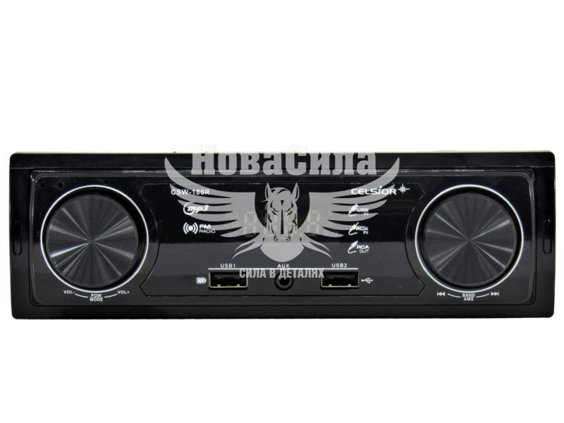 Автомагнітола 1-DIN (Celsior) USB+SD Card+AUX CSW-186R (CSW-186R)