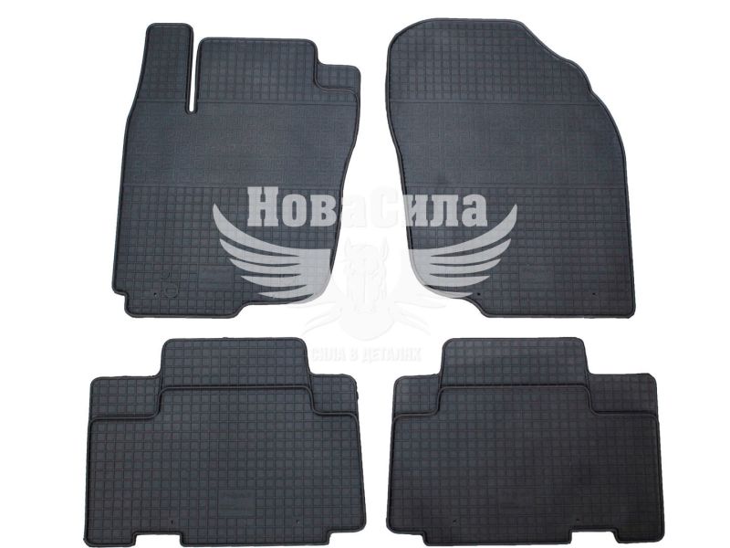 Автокилимки в салон Toyota Rav 4 з05-16р.в. (Polytep) (гумові) кт.-4шт.