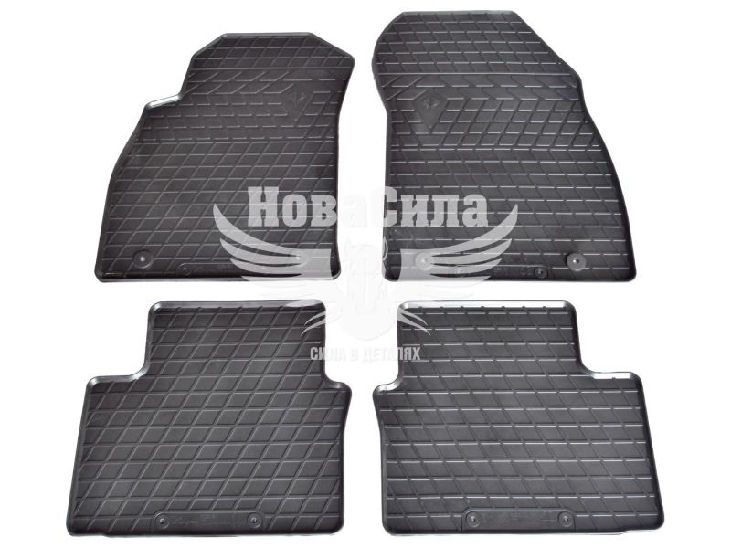 Автокилимки в салон Opel Insignia з08-17р.в. (Stingray) (гумові) кт.-4шт. (1015244)