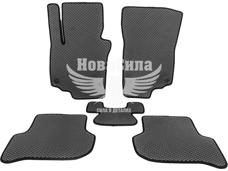 Автокилимки в салон VW Golf Plus з04-14р.в. (Digital Designs) (EVA) (Етилвінілацетат) кт.-5шт. чорні (eva979743)