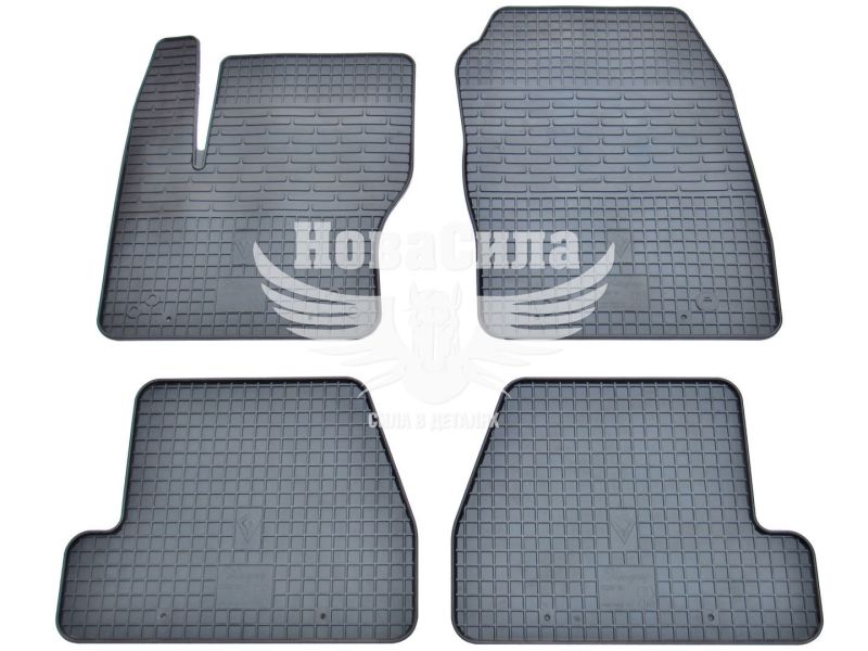 Автокилимки в салон F. Focus III з11р.в. (Stingray) (гумові) кт.-4шт. (1007324)