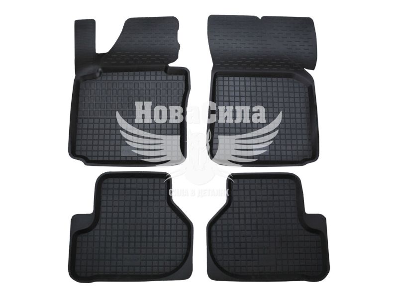 Автокилимки в салон VW Passat B6 з05-10р.в. (Polytep) (гумові) кт.-4шт. (високий борт)