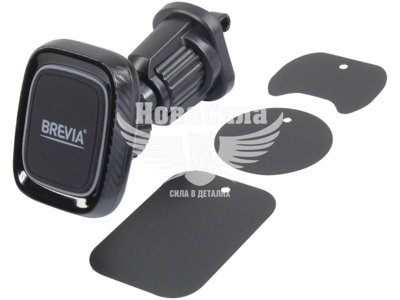 Автотримач для телефону (Brevia) AirVent Pro MagHold універс. магнітний (48110)
