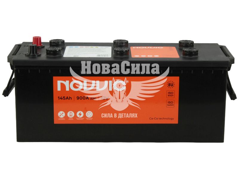 АКБ 145-А/Ч (Novvic) (L+) 900A (513х189х194мм.) (131645412110)