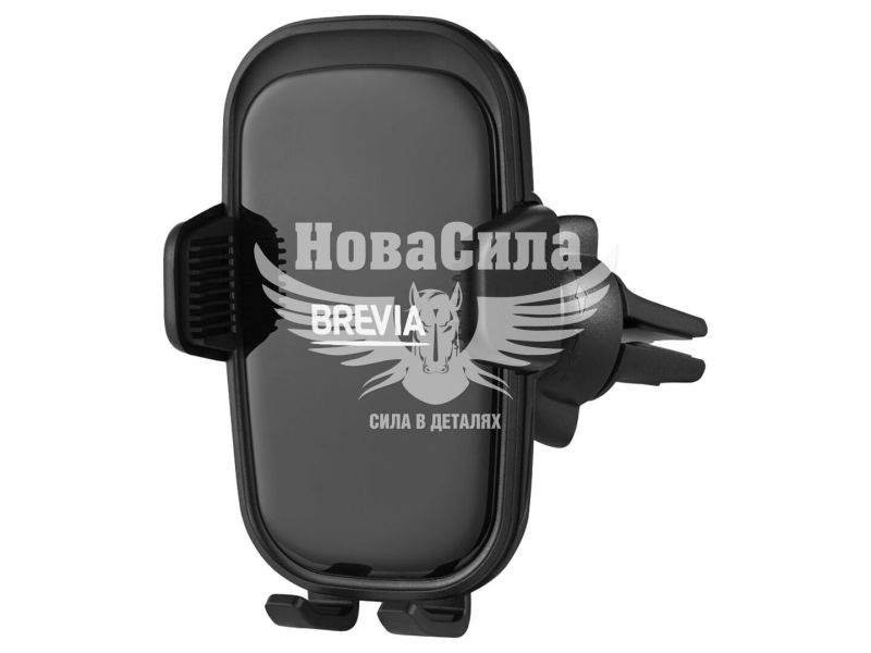 Автотримач для телефону (Brevia) AirClip GlossHold ширина до 100мм. (48900)
