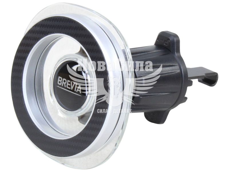 Автотримач для телефону (Brevia) AirVent Ultra Сrystal MagRing універс. магнітний (48020)
