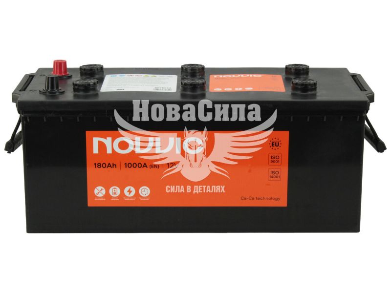 АКБ 180-А/Ч (Novvic) (L+) 1000A (514х218х207мм.) (131680412110)