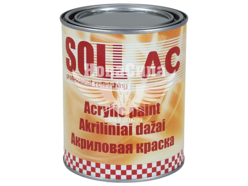 Автофарба акрилова (SOLL) LADA 201 Біла 1л. (SA-201-1)