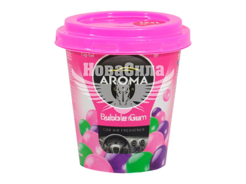 Ароматизатор (Aroma Car) Cup Bubble Gum (гелевий)130гр. (92778)
