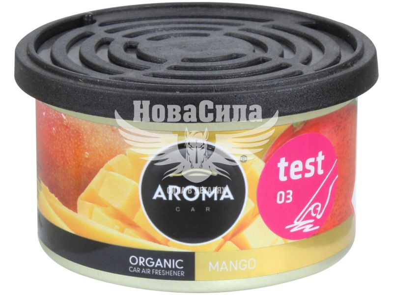 Ароматизатор (Aroma Car) Organic Mango (під сидіння) 40гр. (12529)