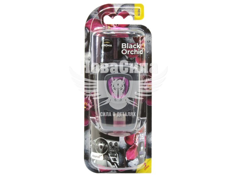 Ароматизатор (Aroma Car) Ventis Black Orchid (рідкий на дефлектор) 8мл. (83352)