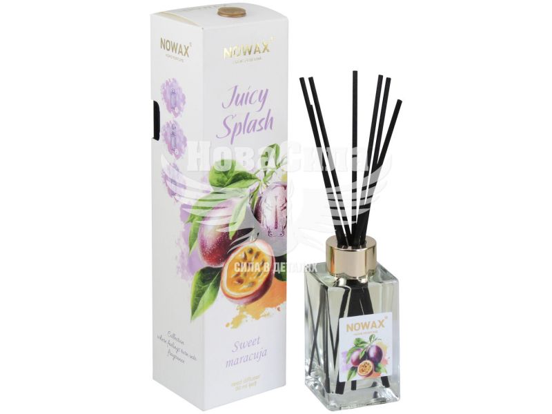 Ароматизатор (Nowax) Juicy Splash Sweet Maracuja (рідкий в банці) 90мл. (NX00177)