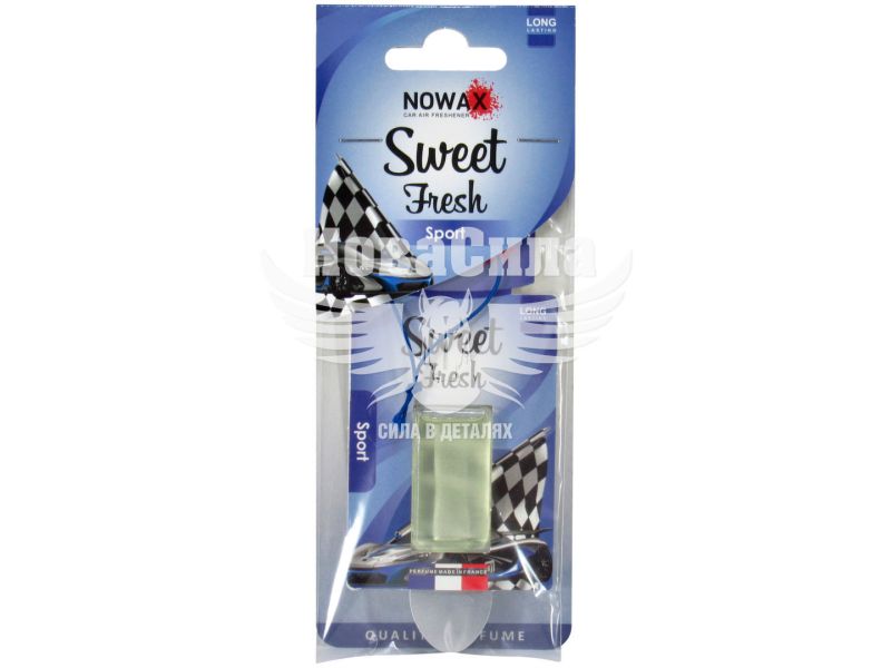 Ароматизатор (Nowax) Sweet Fresh Sport (рідкий картка) 5мл. (NX07726)