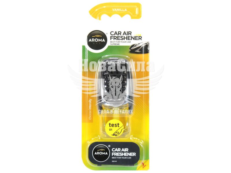Ароматизатор (Aroma Car) Supreme Slim Vanilla (жидкий на дефлектор) 8 мл. (92045)