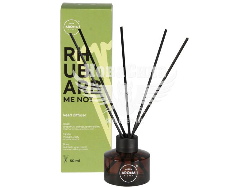 Ароматизатор (Aroma Home) Sticks Rhubarb New (рідкий в банці) 50мл. (10229)