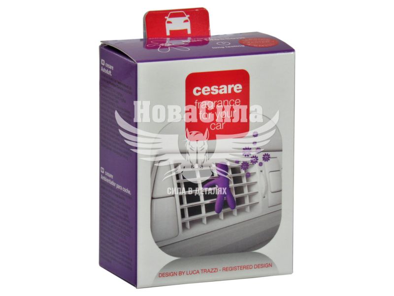 Ароматизатор (Mr&Mrs) Cesare BOX Lilac Blossom (полімерний на дефлектор) (JCES008V01)