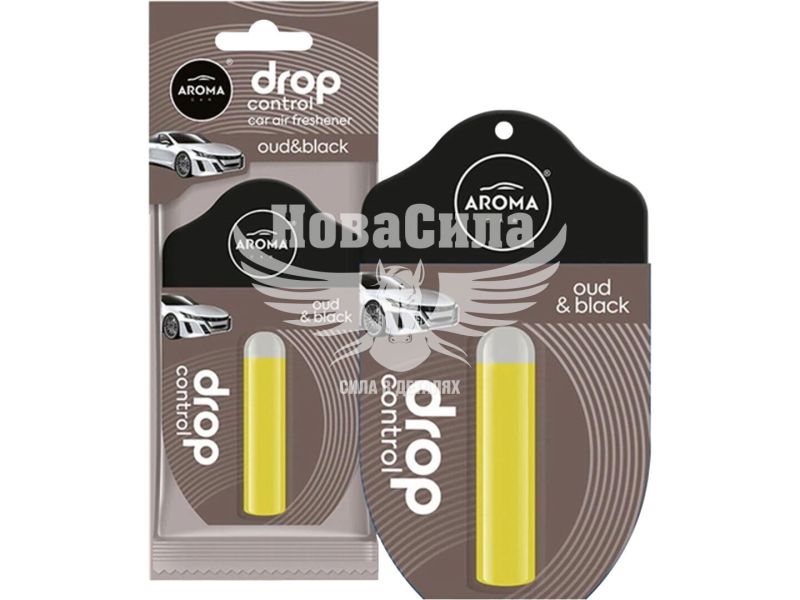 Ароматизатор (Aroma Car) Drop Control Oud&Black (рідкий картка) 5мл. (11866)