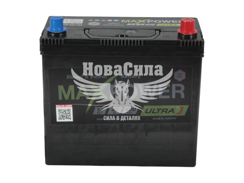 АКБ Азія 45-А/Ч (MaxPower) ULTRA J (R+) 400A (TM75A750R)