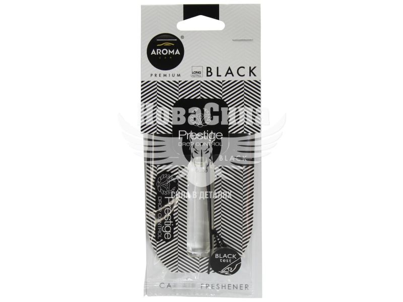 Ароматизатор (Aroma Car) Prestige Drop Control Black (жидкая карта) 5мл. (83207)