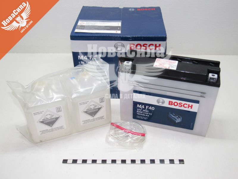 АКБ мото гелевий 12V 16-А/Ч L+ (Bosch) (207х71х164) (0092M4F400)