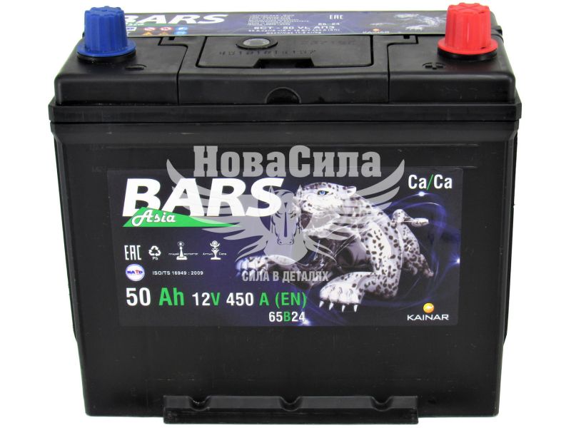 АКБ Азія 50-А/Ч (Bars) (R+) 450A (045 24 42 03 0021 01 03 0 L_BA)