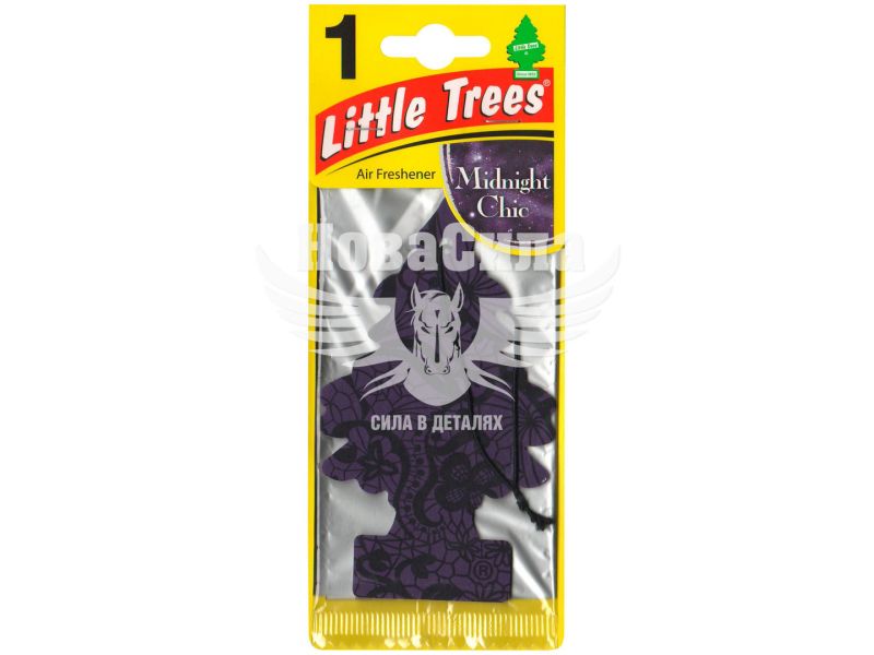 Ароматизатор (Wunder-Baum) Little Trees Night Chic 5г. (сухая елка) (78097)
