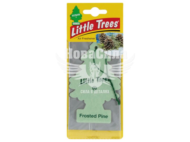 Ароматизатор (Wunder-Baum) Little Trees Морозна сосна 5г. (суха ялинка) (78080)
