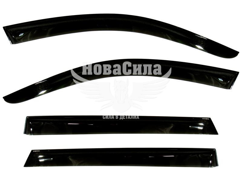 Вітровики VW Golf IV з97-06р.в. клеючі (Cobra) (V20499)