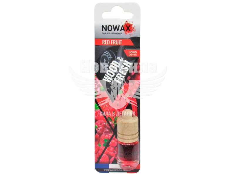 Ароматизатор (Nowax) Wood Fresh Red Fruits (рідкий в банці) (NX07710)