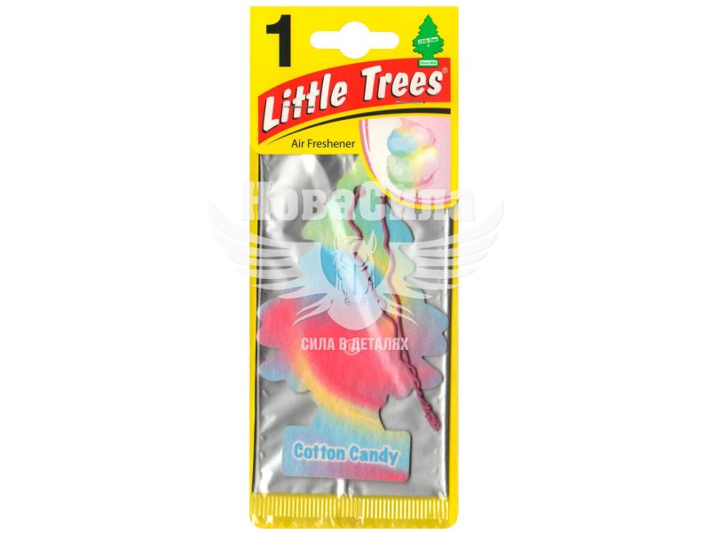 Ароматизатор (Wunder-Baum) Little Trees Cotton Сandy 5г. (суха ялинка) (79000)