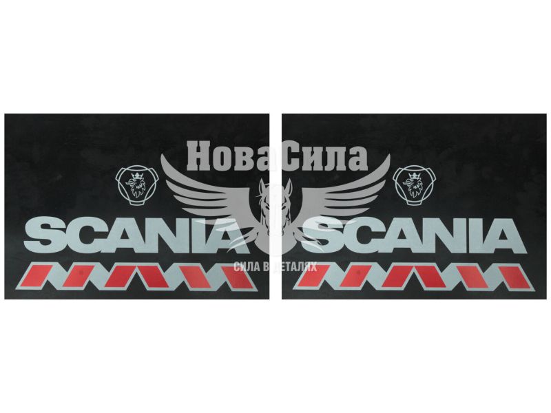 Бризговик вантаж. SCANIA 470х330мм. (Polytep)
