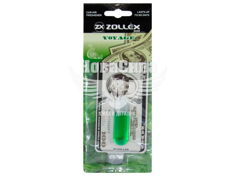 Ароматизатор (Zollex) Dollar Voyage (рідкий картка) 5мл. (17002)