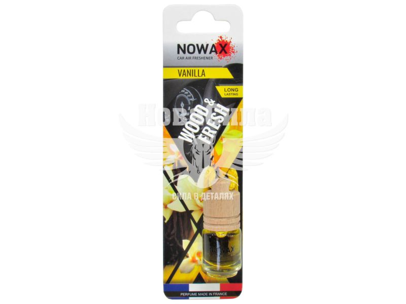 Ароматизатор (Nowax) Wood Fresh Vanilla (рідкий в банці) (NX07713)