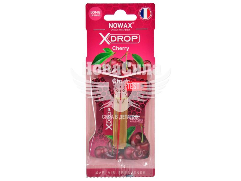 Ароматизатор (Nowax) X Drop Cherry (рідкий картка) 5мл. (NX00053)
