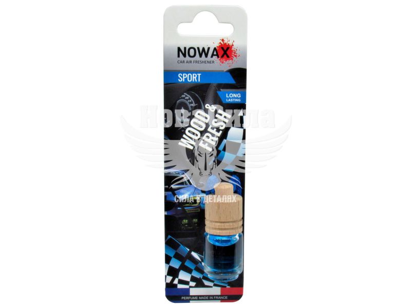 Ароматизатор (Nowax) Wood Fresh Sport (рідкий в банці) (NX07711)