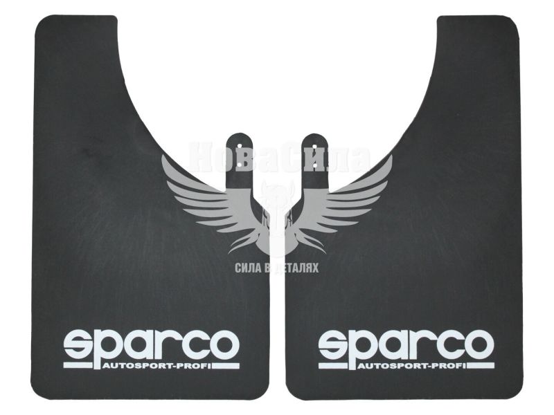Бризговик унів. (Polytep) XL SPARCO 230х375мм. к-т 2шт.