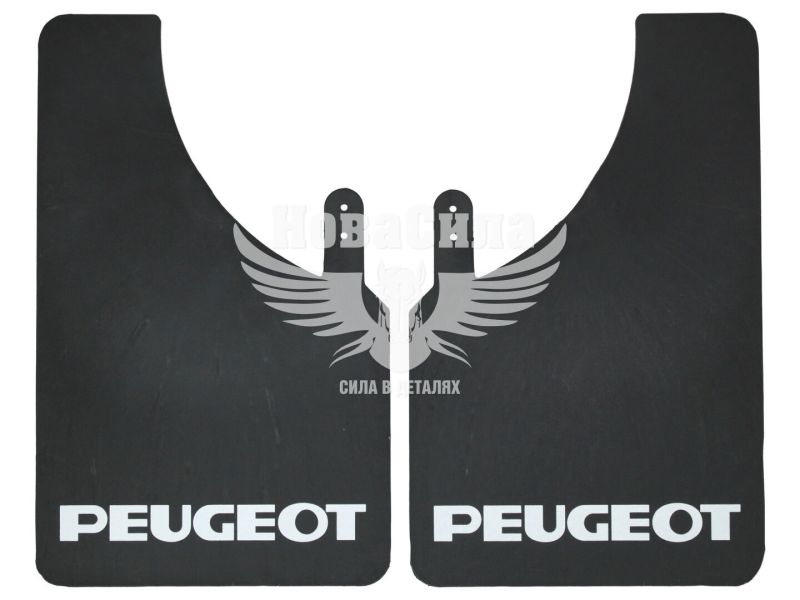 Бризговик унів. (Polytep) XL PEUGEOT 230х375мм. к-т 2шт.