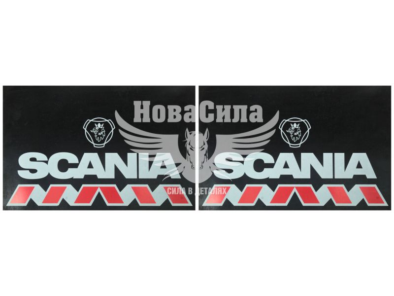 Бризговик вантаж. SCANIA 585х400мм. (Polytep)