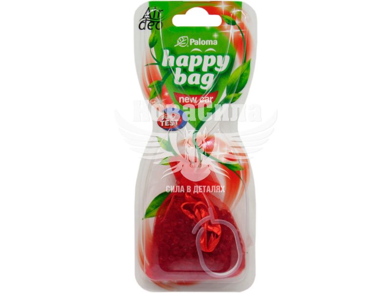 Ароматизатор (Paloma) Happy Bag New Car (гранули в мішечку) (78026)