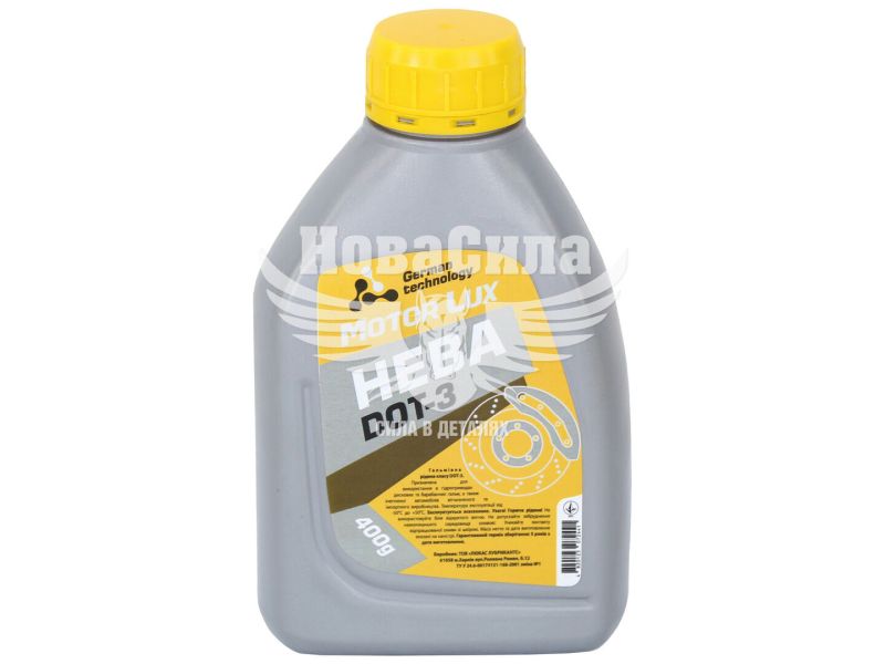 Гальмівна рідина (Motor Lux) НЕВА DOT-3 0.4л.