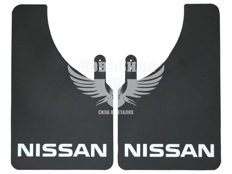 Бризговик унів. (Polytep) XL NISSAN 230х375мм. к-т 2шт. ()