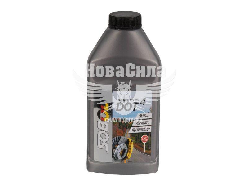 Гальмівна рідина (Sobol) DOT-4 0.5л.