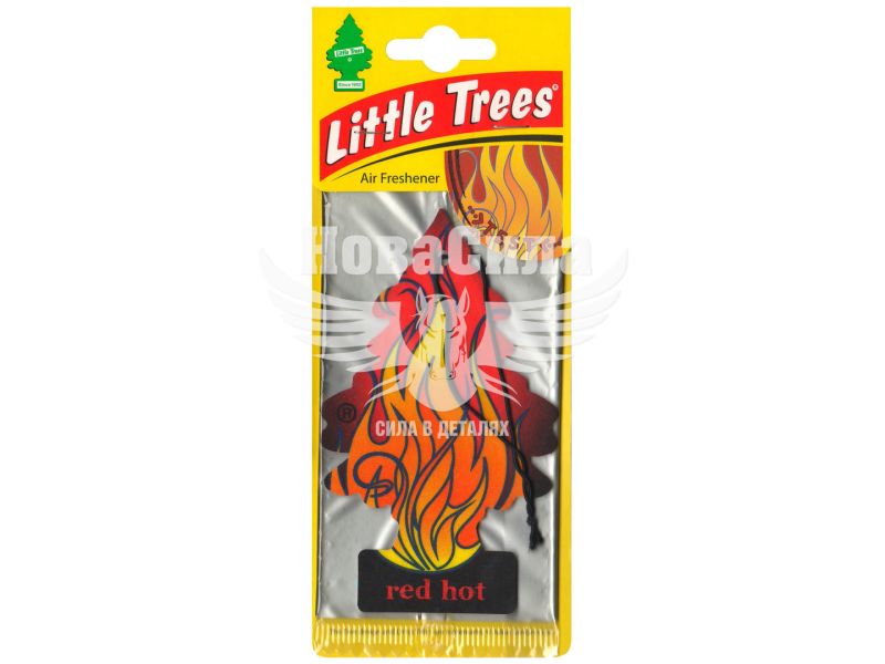 Ароматизатор (Wunder-Baum) Little Trees Red Flame 5г. (сухая елка) (79075)
