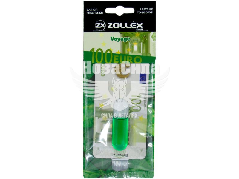 Ароматизатор (Zollex) Euro Voyage (рідкий картка) 5мл. (17008)