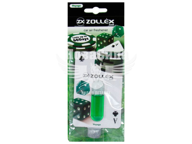 Ароматизатор (Zollex) Casino Voyage (рідкий картка) 5мл. (17014)